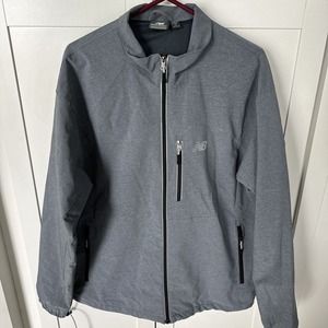 Men's New Balance Full Zip Athletic Jacket Size XL Gray
